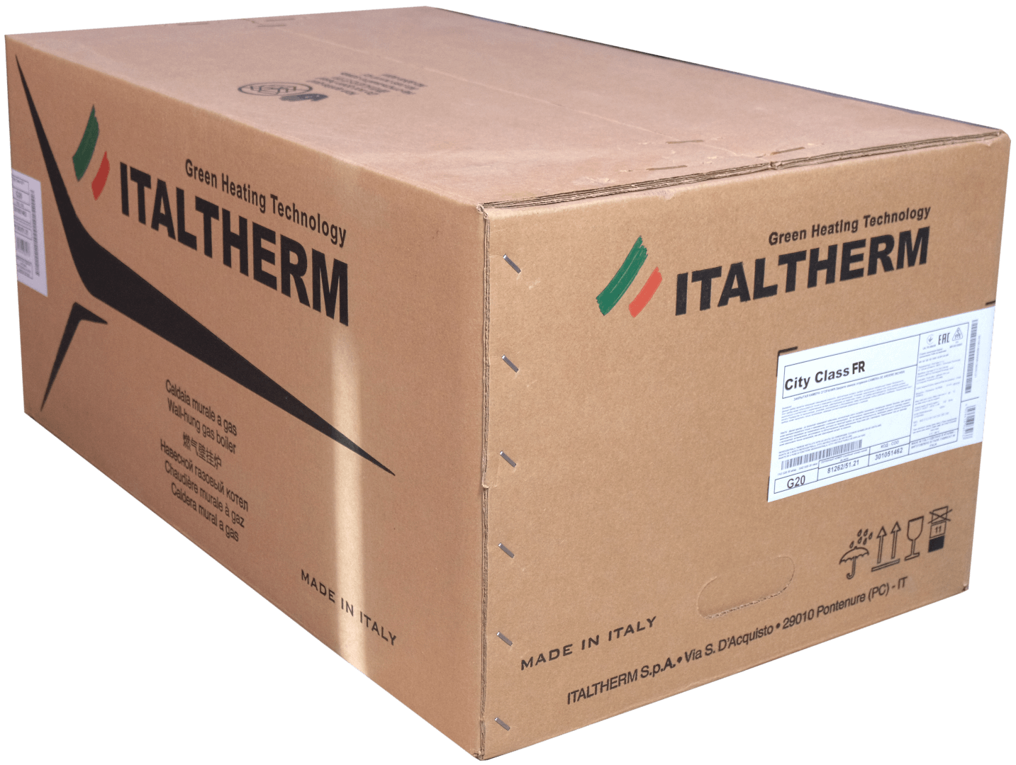ITALTHERM CITY CLASS 40 FR Традиционный одноконтурный котёл серии с принудительным дымоудалением. — изображение 8